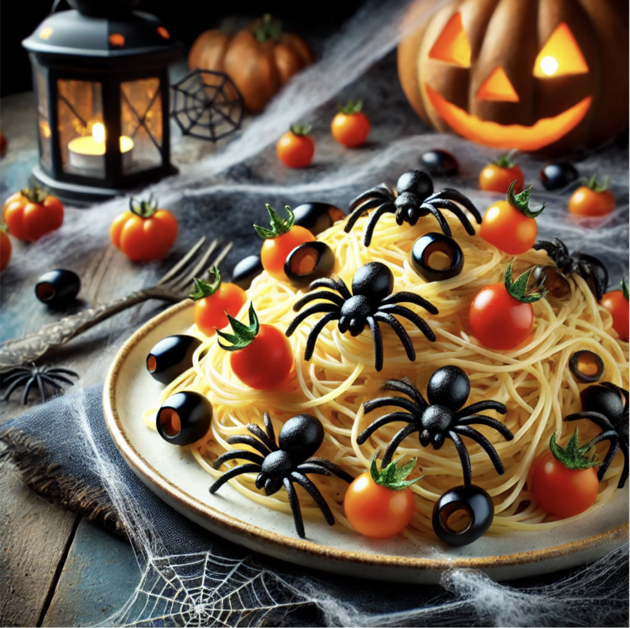 Creepy Crawly Spaghetti